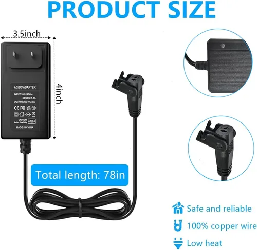 Miniatura 3 de HUZUM Fuente de alimentación reclinable de 29 V compatible con Changzhou Kaidi Electrical KDDY001 KDDY008 KDDY008H KDDY001B KD KDDY001A KDDY 001 A B