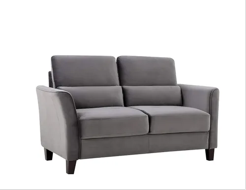 Miniatura 11 de Container Furniture Direct Stoughton - Sofá biplaza tapizado moderno de mediados de siglo con brazos inclinados para sala de estar, 57.88 pulgadas