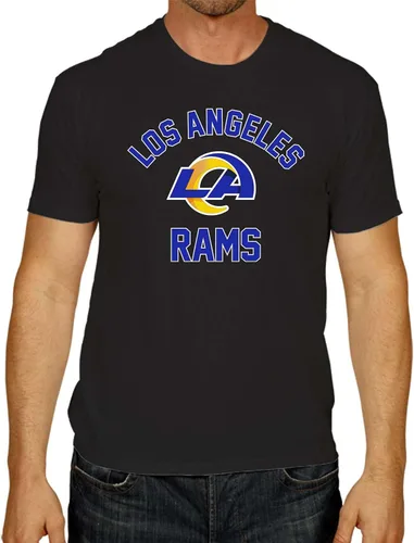 Miniatura 27 de Team Fan Apparel NFL - Camiseta Gameday para adultos, mezcla de algodón, sin etiquetas, semiajustada, da rienda suelta a tu espíritu de equipo Negro