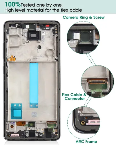 Miniatura 6 de OLED para Samsung Galaxy A52 5G Pantalla de repuesto para Galaxy A52 5G LCD para Samsung A52 5G digitalizador para SM-A526B SM-A526U pantalla táctil