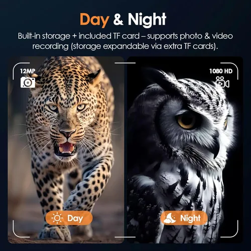 Miniatura 5 de Binoculares de visión nocturna, gafas de visión nocturna 4K para adultos con 7 niveles de IR, batería recargable de 5000 mAh, tarjeta TF de 32 GB