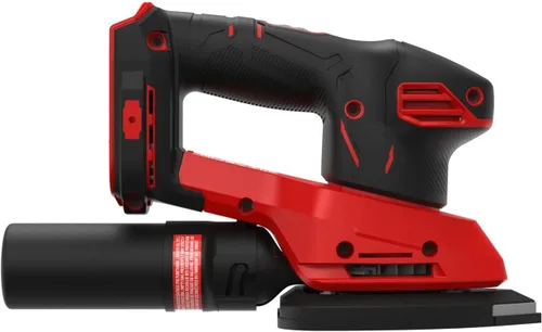 Miniatura 8 de CRAFTSMAN Lijadora de detalles inalámbrica 20V MAX, solo herramienta (CMCW221B), color rojo