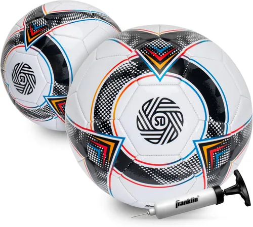 Miniatura 6 de Franklin Sports Pelotas de fútbol oficiales del equipo MLS - Balones de fútbol oficiales tamaño 5 - Balón de fútbol de tamaño y peso reglamentario