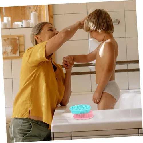Miniatura 7 de Generic Depurador corporal de doble cara para baño, entrenamiento sensorial, herramienta exfoliante suave para adultos, promueve el desarrollo