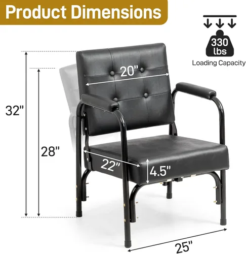 Miniatura 3 de Winado Silla de champú reclinable automático, silla de peluquería portátil con respaldo inclinado, equipo de belleza de spa resistente para Negro