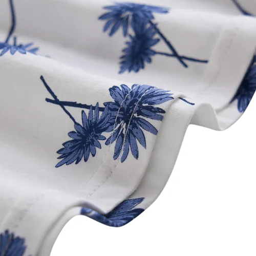Miniatura 8 de Keyocean. - Camisón largo para mujer, de algodón, suave, ligero, ropa de dormir y de descanso para el verano.