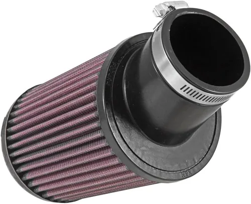 Miniatura 2 de K&N Filtro de aire universal X-Stream con abrazadera: alto rendimiento, Premium, Filtro de repuesto: Diámetro de la brida: 2.4375 in, Altura