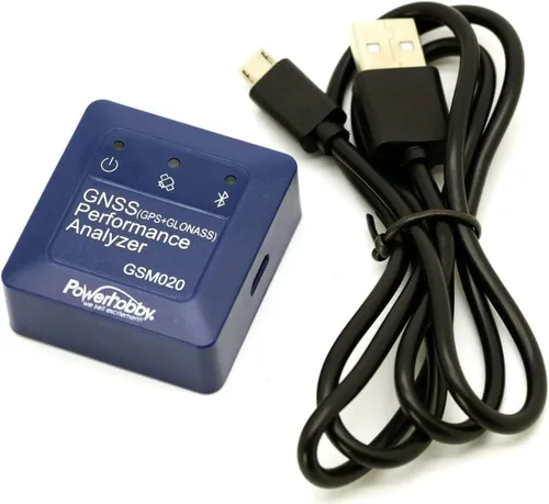 Miniatura 2 de Power Hobby PHGSM020 - Analizador de rendimiento con GPS + GLONASS, medidor de velocidad Bluetooth y registrador de datos