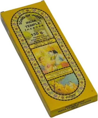 Miniatura 3 de Song of India - Varillas de incienso del templo de la India. Paquete de 120 varillas. 5.29 oz