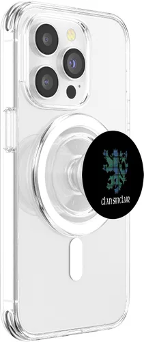 Miniatura 3 de Clan Sinclair Tartan Scottish Family Name Scotland Pride PopSockets MagSafe PopGrip for iPhone
