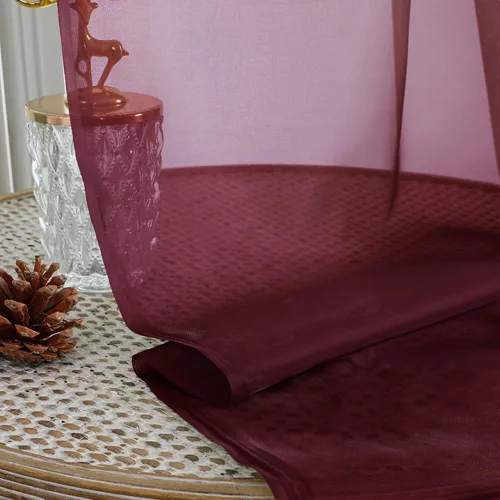 Miniatura 98 de OVZME Cortinas traslúcidas, ligeras, suaves, para estudio, sala de estar y dormitorio, juego de 2 paneles, 42 pulgadas de ancho x 84 pulgadas