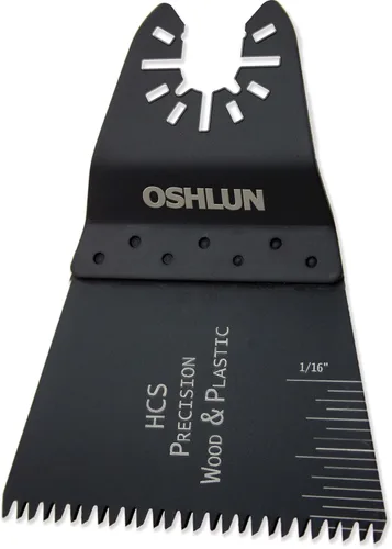 Miniatura 2 de Oshlun MMC-1103 - Cuchilla oscilante de precisión Japón HCS de 2-2/3 pulgadas con eje de ajuste rápido para herramientas estándar y de cambio