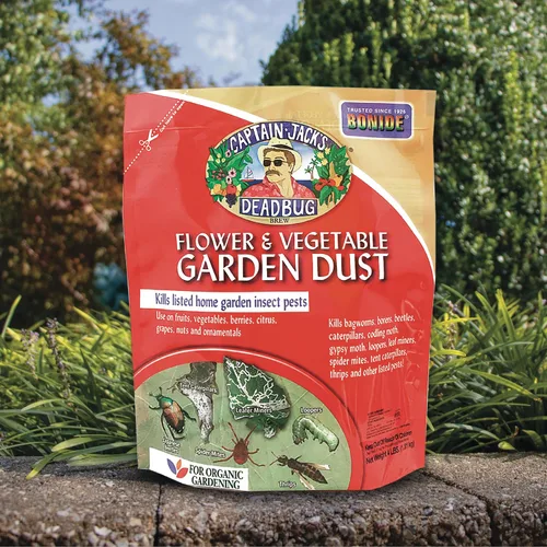Miniatura 5 de Bonide Capitán Jack's Deadbug Brew Flower & Vegetable Garden Dust, 4 lb Polvo listo para usar para jardinería orgánica