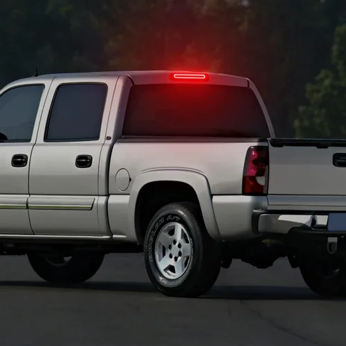 Miniatura 7 de Tercera luz de freno LED de repuesto para Sierra/Silverado 1500 2500 3500/HD 1999-2007, lámpara de parada central de cabina trasera con junta