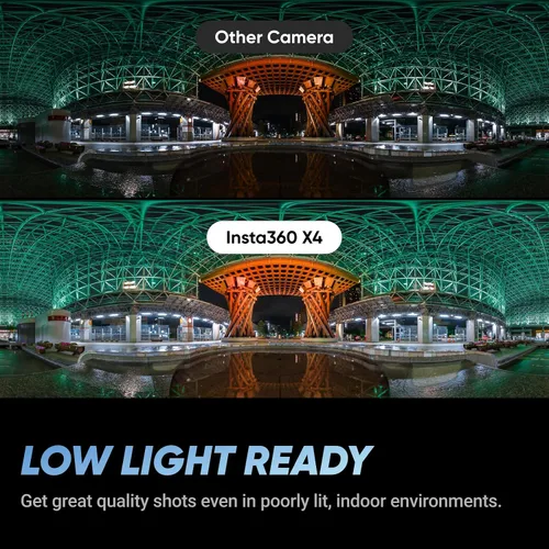 Miniatura 4 de Insta360 X4 Kit de Construcción - Cámara de construcción 360°, video HDR 360 de 8K30fps, foto de 72MP, lapsos de tiempo de 11K, compatible