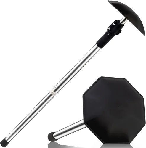 Soporte para bolsa de viaje de golf, 33 a 60 pulgadas, varilla de soporte telescópica ajustable para aerolíneas rígidas, brazo rígido, protector de