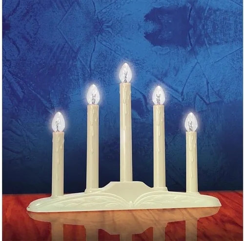 Miniatura 4 de Celebrations candelabro de 5 luces para interior.