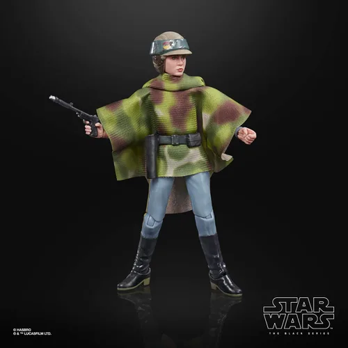 Miniatura 4 de STAR WARS The Black Series Princess Leia Organa (Endor) - Figura coleccionable de 6 pulgadas a escala de Return of The Jedi, a partir de 4 años