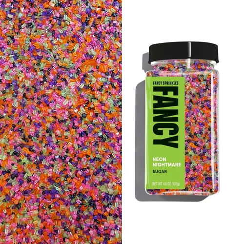 Miniatura 16 de Fancy Sprinkles Enchanted Fancy Sugar - Cristales de azúcar perlados de color azul pastel, rosa, morado y lavanda, 1 paquete (4.6 onzas)