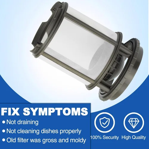 Miniatura 4 de 【Actualizado】 W10872845 Reemplazo de taza de filtro para bomba de lavavajillas Whirlpool Kenmore Whirlpool Amana Kitchenaid - Reemplaza 8579307