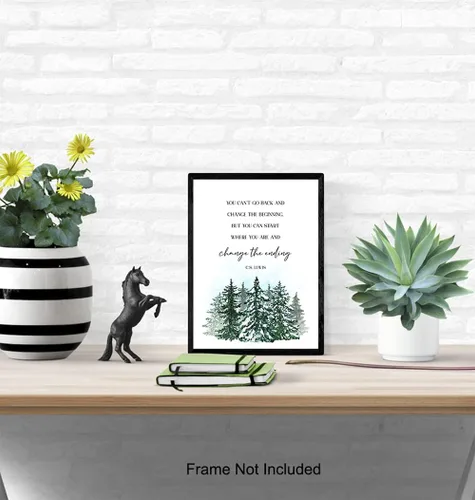 Miniatura 5 de Arte de pared con citas inspiradoras positivas motivacionales, regalos de aliento edificantes para mujeres, hombres, refranes estimulantes
