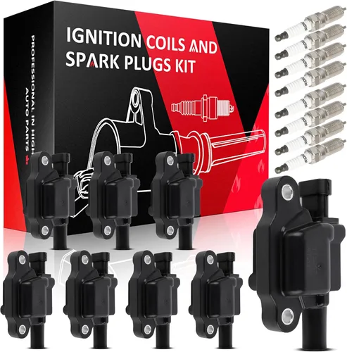 Miniatura 70 de SCITOO 6 bobinas de encendido con 6 bujías de iridio para Ford para Lincoln Expedition Explorer F50 V6 MKS MKT Navigator BL3Z-12029-C UF-646 E1146