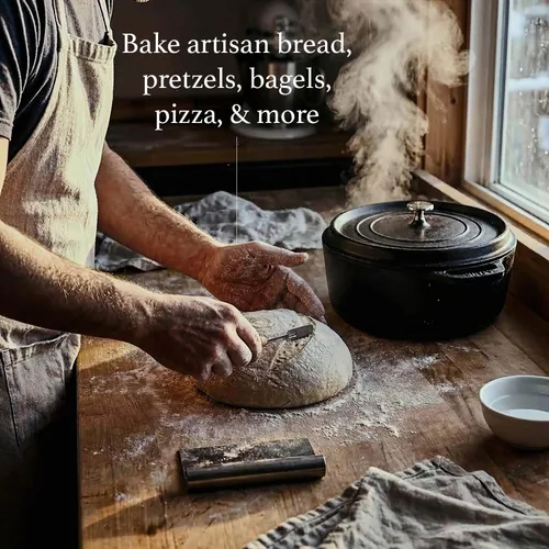 Miniatura 5 de Crumb & Crust - Cultivo básico de masa madre de primera calidad, iniciador de masa madre deshidratada con cultivos activos para hornear pan