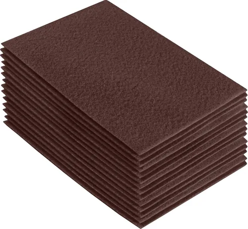 Miniatura 84 de FabricLA Hojas de fieltro acrílico para manualidades, cuadrados de fieltro precortados suaves de 4 x 4 pulgadas (3.9 in x 3.9 in), utiliza hojas