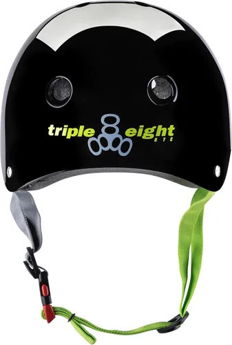 Miniatura 33 de Triple Eight Casco de bicicleta y monopatín con doble certificación Gun Matte