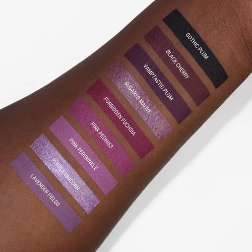 Miniatura 3 de Aromi Lápiz labial líquido negro cereza mate - Color de labios ciruela granate para mujer (cereza negra)