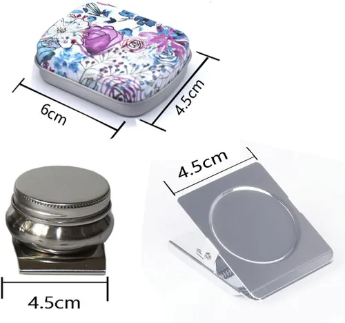 Miniatura 5 de Caja de pintura de cuadrícula de 12 colores, paleta de bocetos portátil, paleta de pintura de acuarela para dibujar, estuche de pintura de viaje