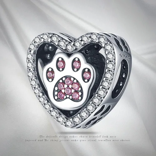 Miniatura 6 de Pandach 925 Sterling Silver Charms for Bracelets Necklace with 5A CZ Stones Dangle Pendant Bead Jewelry Beads Gifts for Women
