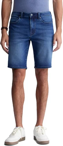 Miniatura 21 de Buffalo David Bitton Pantalones cortos de mezclilla rectos y relajados para hombre