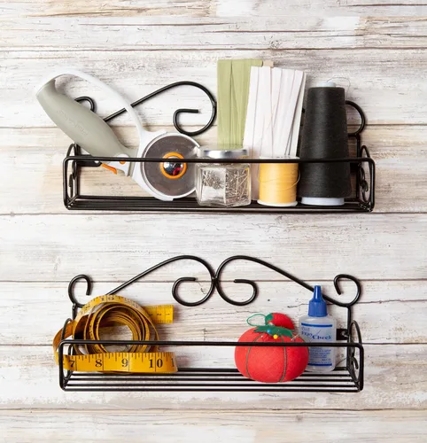 Miniatura 6 de Almacenador de cocina y despensa de metal Home Traditions. Estante para especias