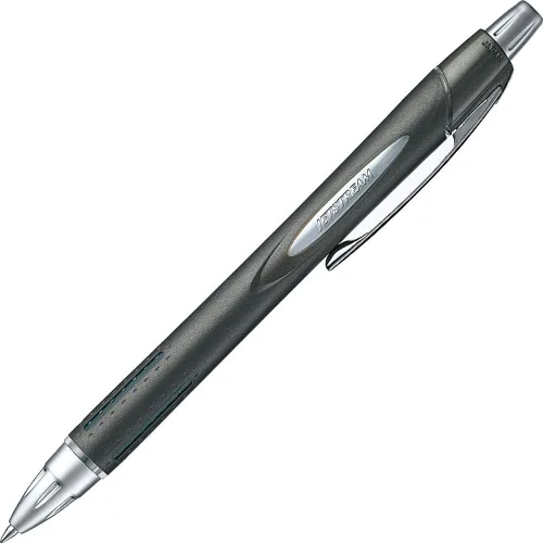 Uni Jeststream Alpha-Gel Grip, bolígrafo de 0.028 in, cuerpo metálico pistola (SXN25007.43)