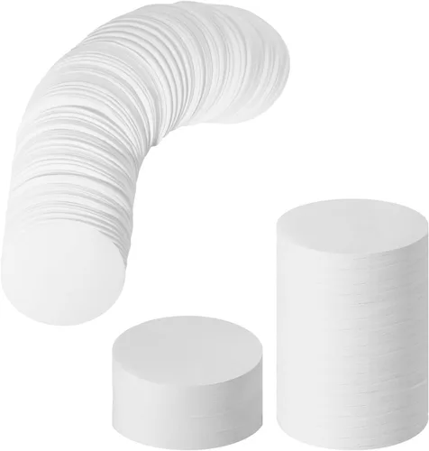 Miniatura 8 de Paquetes de repuesto de filtros de papel Laicky 800 unidades Papel de filtro de café sin blanquear Filtros de papel de café redondos para cafeteras