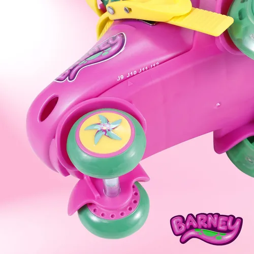 Miniatura 4 de Patines de entrenamiento para niños, ruedas iluminadas, rodamientos ABEC 5, material de PVC duradero, forro de espuma para zapatos, perfectos