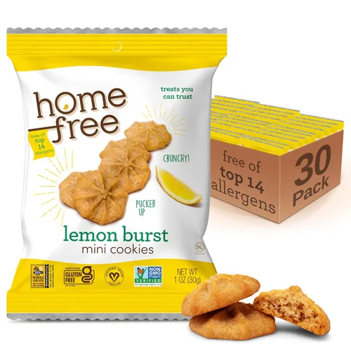 Miniatura 11 de Homefree Mini Caja de Galletas con Doble Chispas de Chocolate, Sin Gluten, Sin Nueces, Vegano, Seguro para la Escuela y Refrigerio Amigable