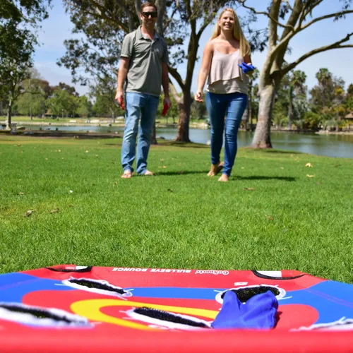 Miniatura 3 de GoSports 3 x 2 ft Arcade Cornhole Game - Portable Bean Bag Toss Game
