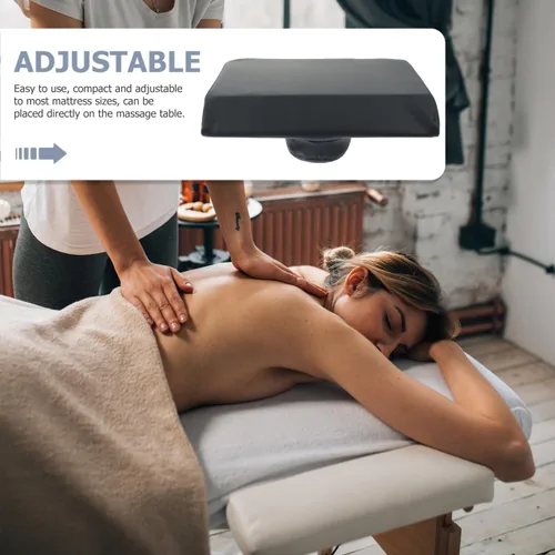 Miniatura 3 de Beavorty Almohada de masaje para masaje, cuna de masaje, mesa de masaje, reposacabezas de repuesto ajustable, almohada elástica de espuma