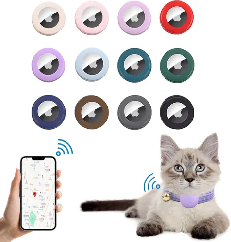 Miniatura 5 de Collar de gato personalizado con nombre de mascota, número de teléfono, hebilla de metal grabada, collares de terciopelo ajustables personalizados