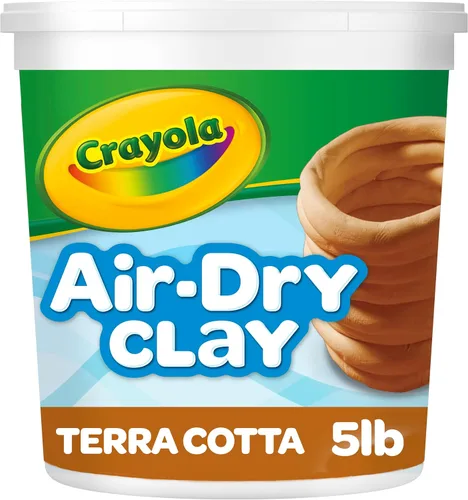 Miniatura 10 de Crayola - Arcilla de secado al aire (5 libras), suministros para maestros, arcilla de modelar natural blanca para niños, material para esculpir