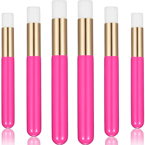 Miniatura 10 de 20 cepillos de champú para pestañas, cepillo de extensiones de pestañas para limpieza, herramienta removedor de puntos negros