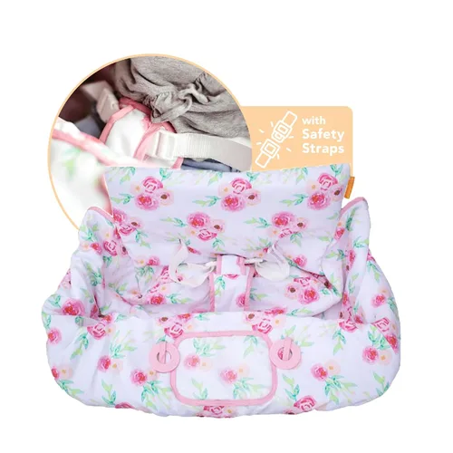 Miniatura 8 de Binxy Baby 2-en-1 Funda cómoda para silla alta y carrito de compras para bebé, funda cómoda para carrito de comestibles, funda universal para En