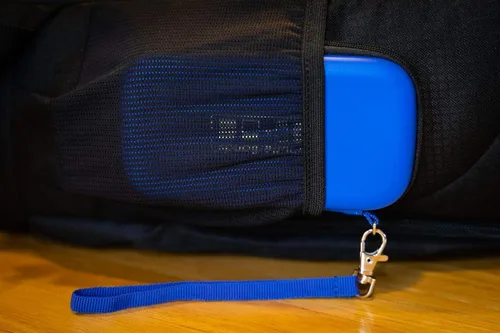 Miniatura 4 de Baterías + funda para tarjetas compatible con baterías FujiFilm NP-W126S (azul)