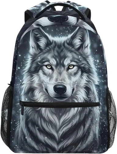 Miniatura 10 de JIPONI Mochila para mujeres y hombres, mochila escolar para estudiantes, mochila de viaje para computadora portátil, mochila Daypack-F, Navidad