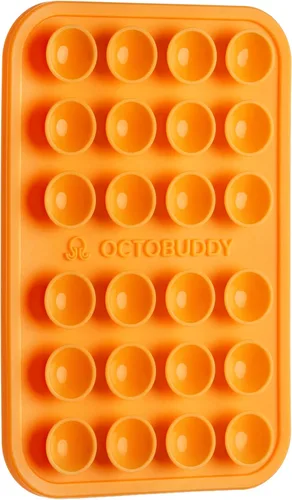 Miniatura 15 de OCTOBUDDY Classic - Funda adhesiva de silicona con succión para teléfono - Manos libres, soporte de agarre fuerte para selfies y videos - Compatible