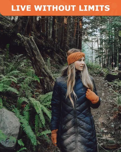 Miniatura 6 de Venustas Women's Heated Long Jacket with 90% Duck Down, 7.4V Battery Pack, Electric Heated Puffer Coat For Skiing Camping
