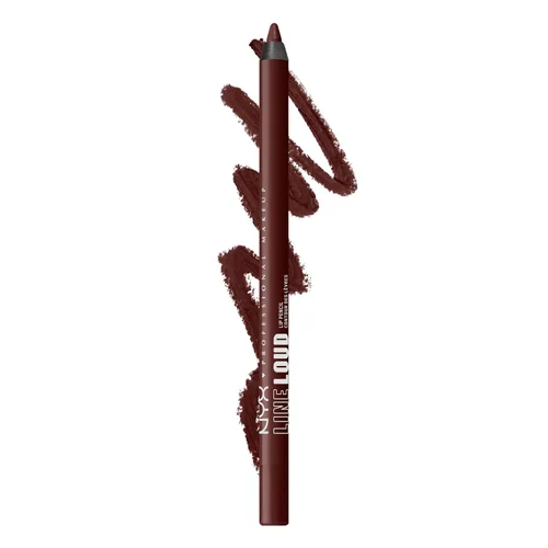 Miniatura 20 de NYX PROFESSIONAL MAKEUP - Delineador de labios Line Loud, lápiz labial de larga duración y pigmentado con aceite de jojoba y vitamina E - Doncella