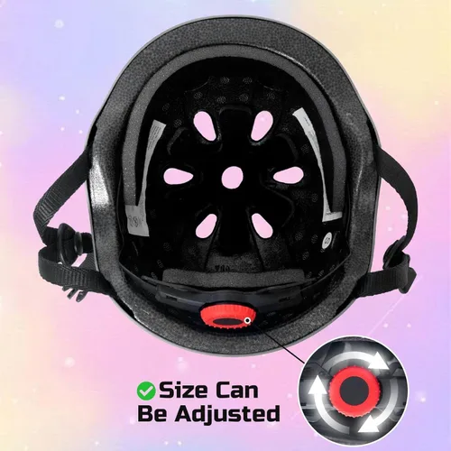 Miniatura 3 de Nattork Casco Infantil de Protección, Forro Extraíble para Multideportes Patineta, Patines, Bicicleta, Patinete Edad 4-12 Niños, Jóvenes, Adultos